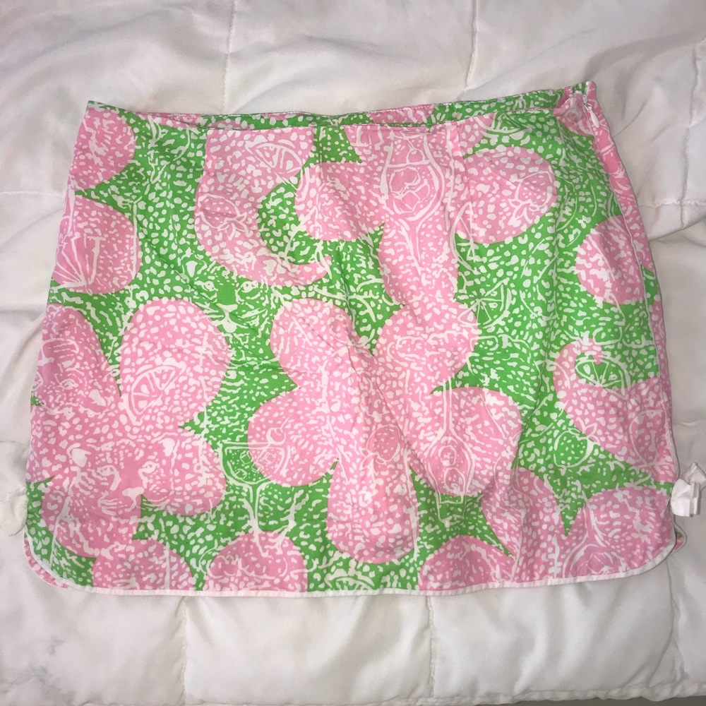 Lilly Pulitzer Pink&Green Skort